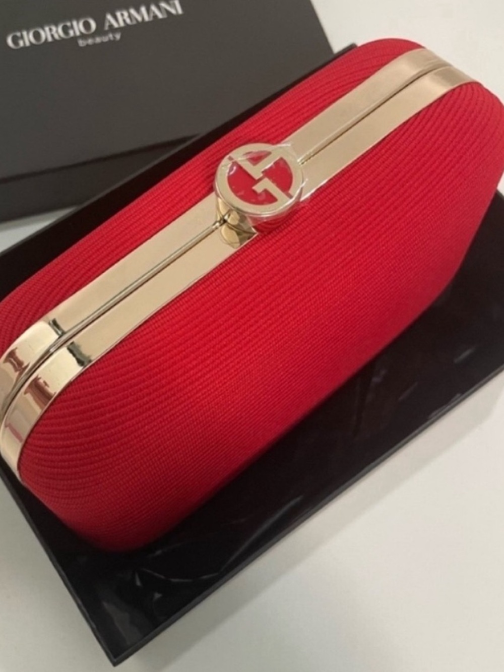 Armani beauty red case